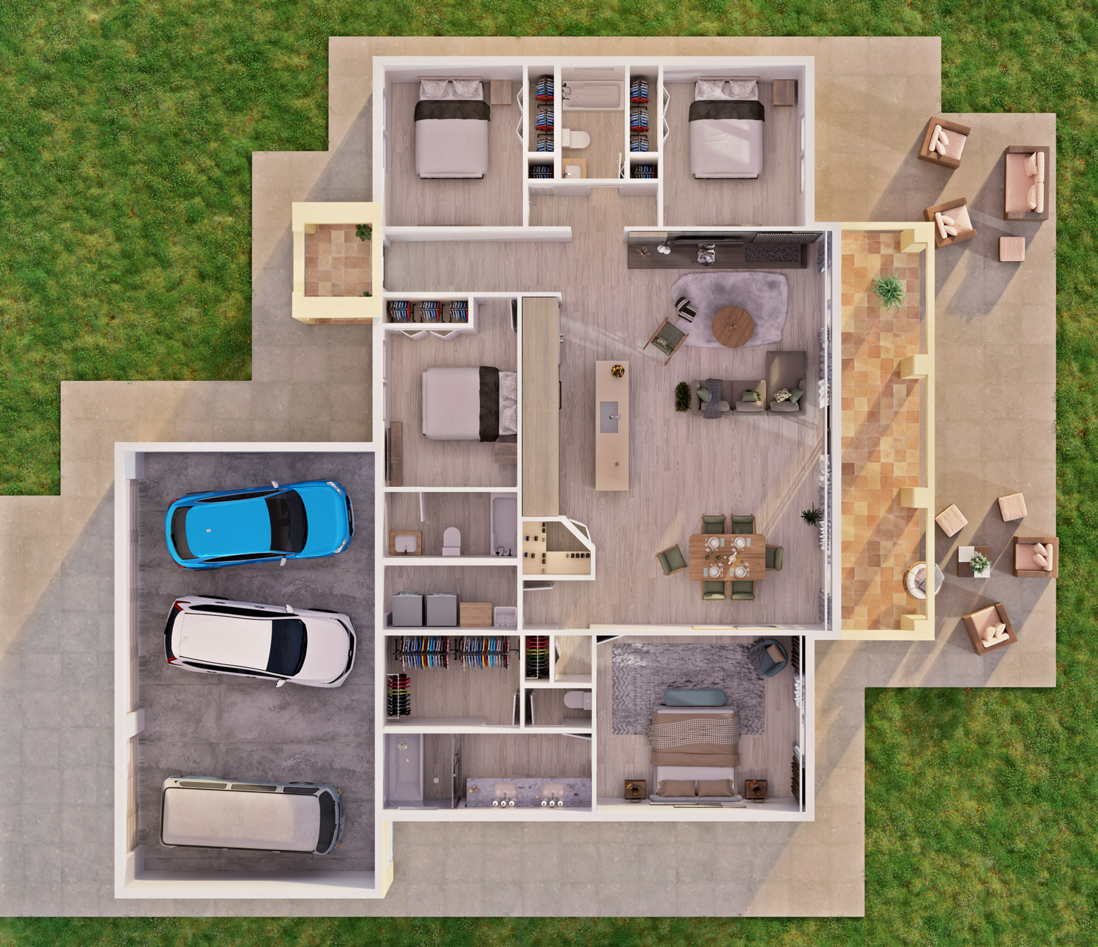 3D Floor Plan 2